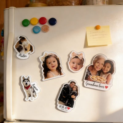 Custom Photo Fridge Magnet